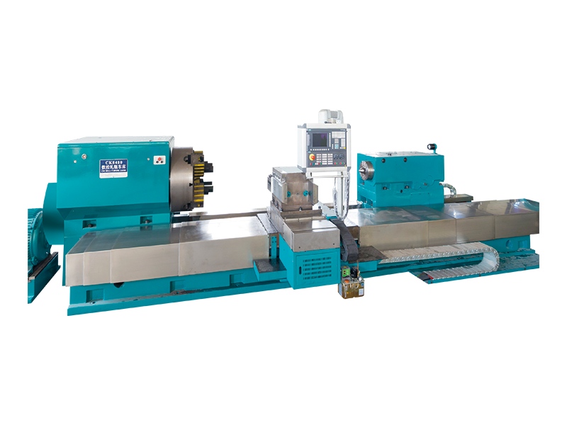 Torno CNC CK8480 para torneamento fino de peças de ferro fundido e aço